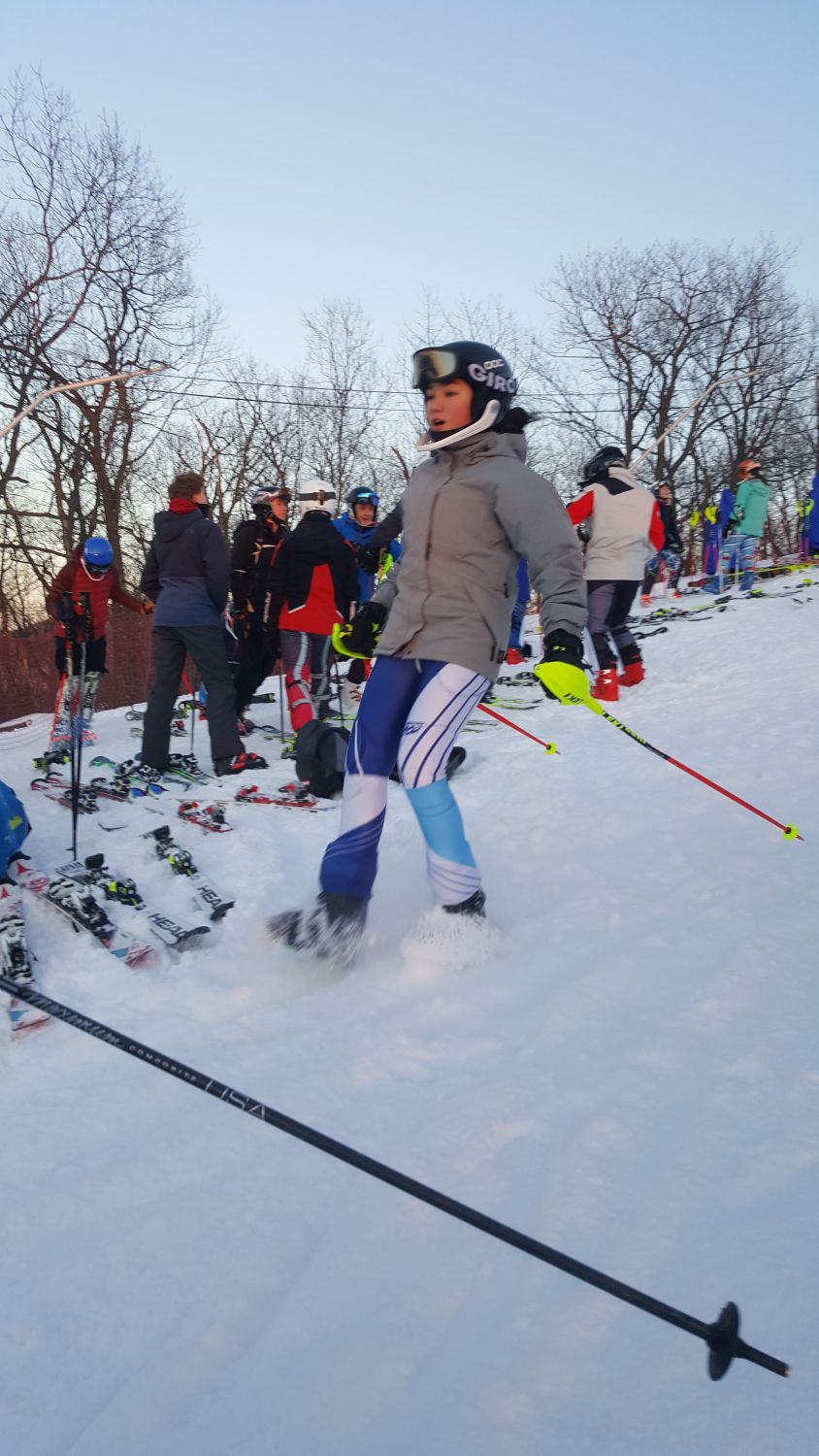 Rachel Boot Skiing