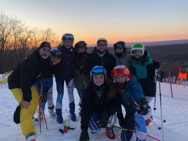 Sparta Girls Ski Team