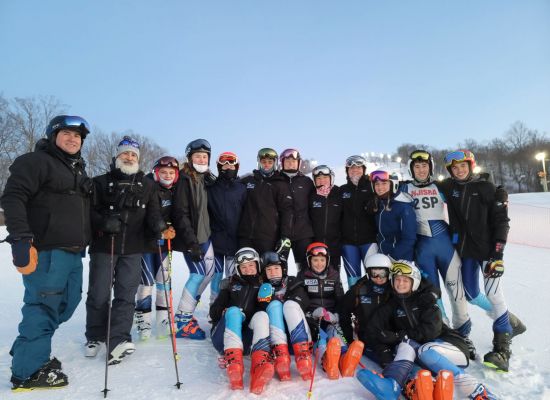Sparta Ski Team At Giant Slalom #1