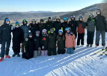 Stratton VT Dec 2024 SHS Ski Team